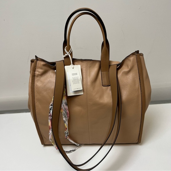 Lucky Brand Dina Leather Tote Bag - Picture 5 of 12